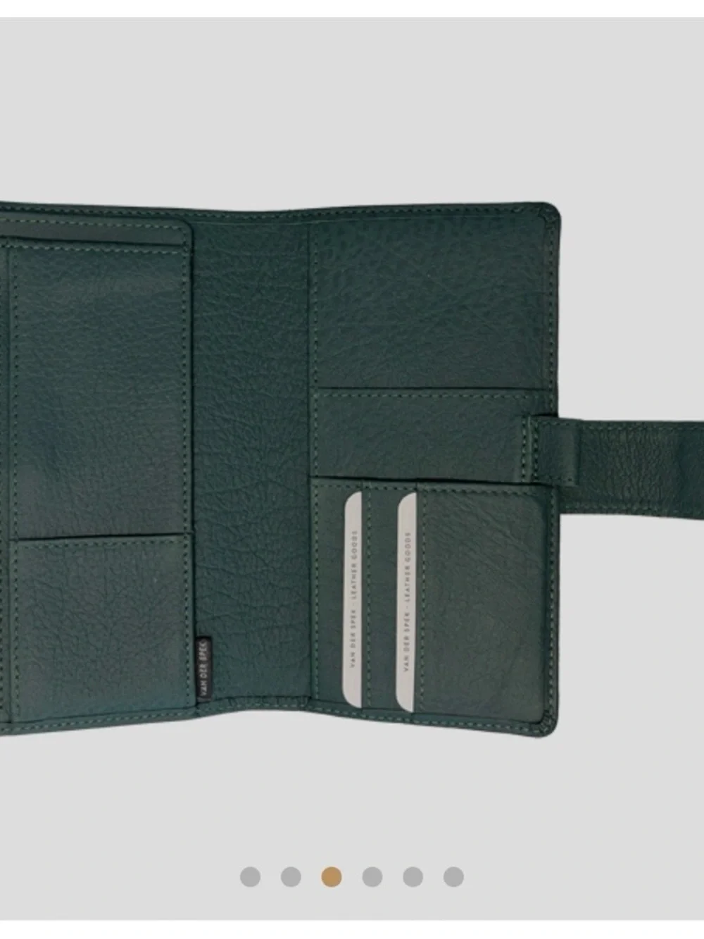 NIP VDS Van Der Spek Leather Hobonichi Weeks Mega Codex Planner Cover TN Thuya